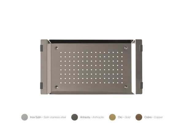  Accesorios de Superficie Sólida Flat Drainer Rack Inox